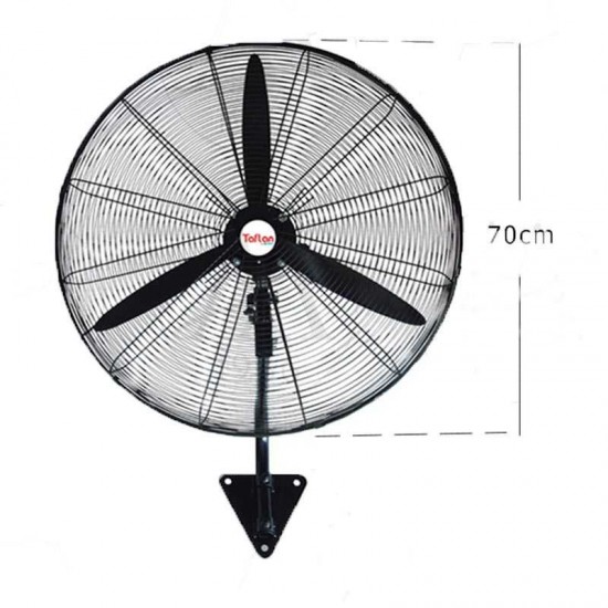 Taflan FW-650 Sanayi Tipi Duvar Vantilatörü, 66 cm